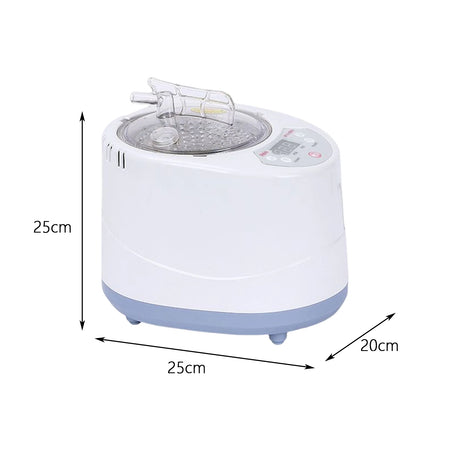 3L Sauna Steamer Pot &ndash; Portable Spa Steam With Timer WHITE