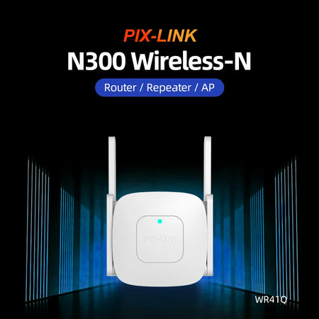 PIX-LINK WR41Q &ndash; 300Mbps Wi-Fi Range Extender Home Office