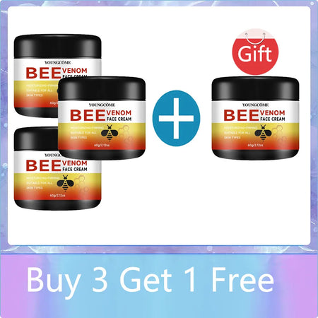 Premium Organic Bee Venom Cream &ndash; Ultimate Anti-Aging Hydration Set D-60G-4PCS
