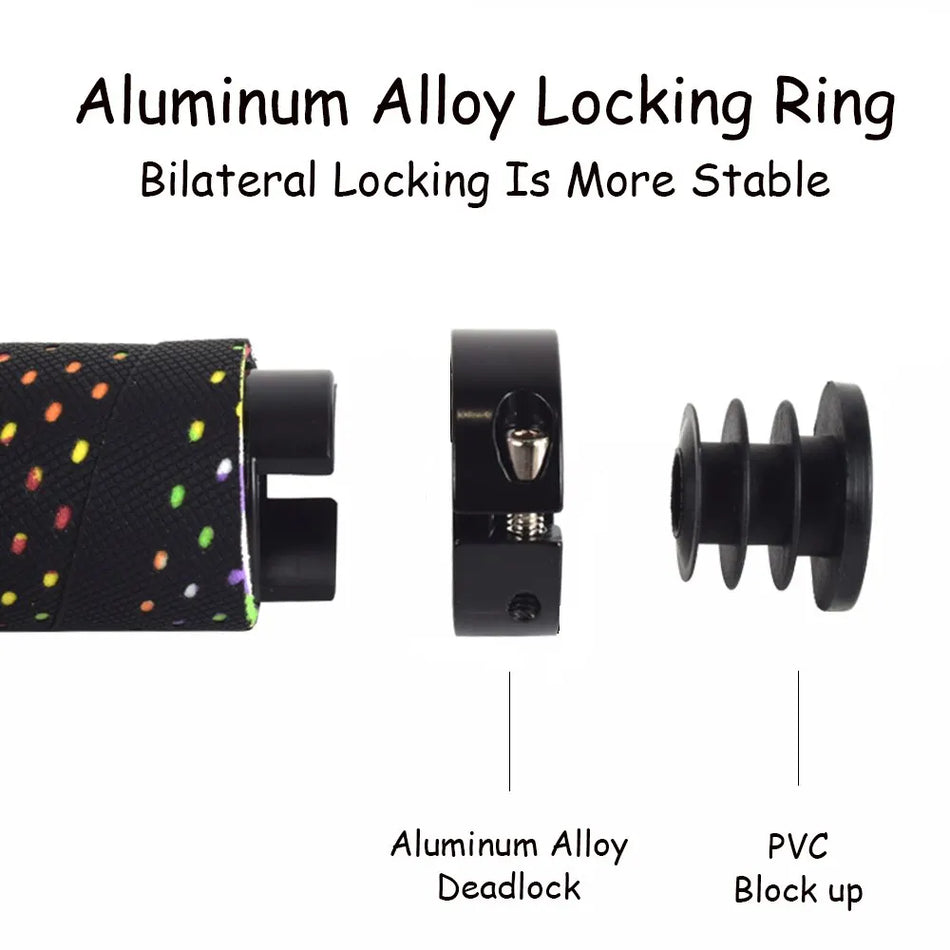 Ручки для руля Choice MTB 22.2 мм с антискользящим покрытием из ПП для комфорта