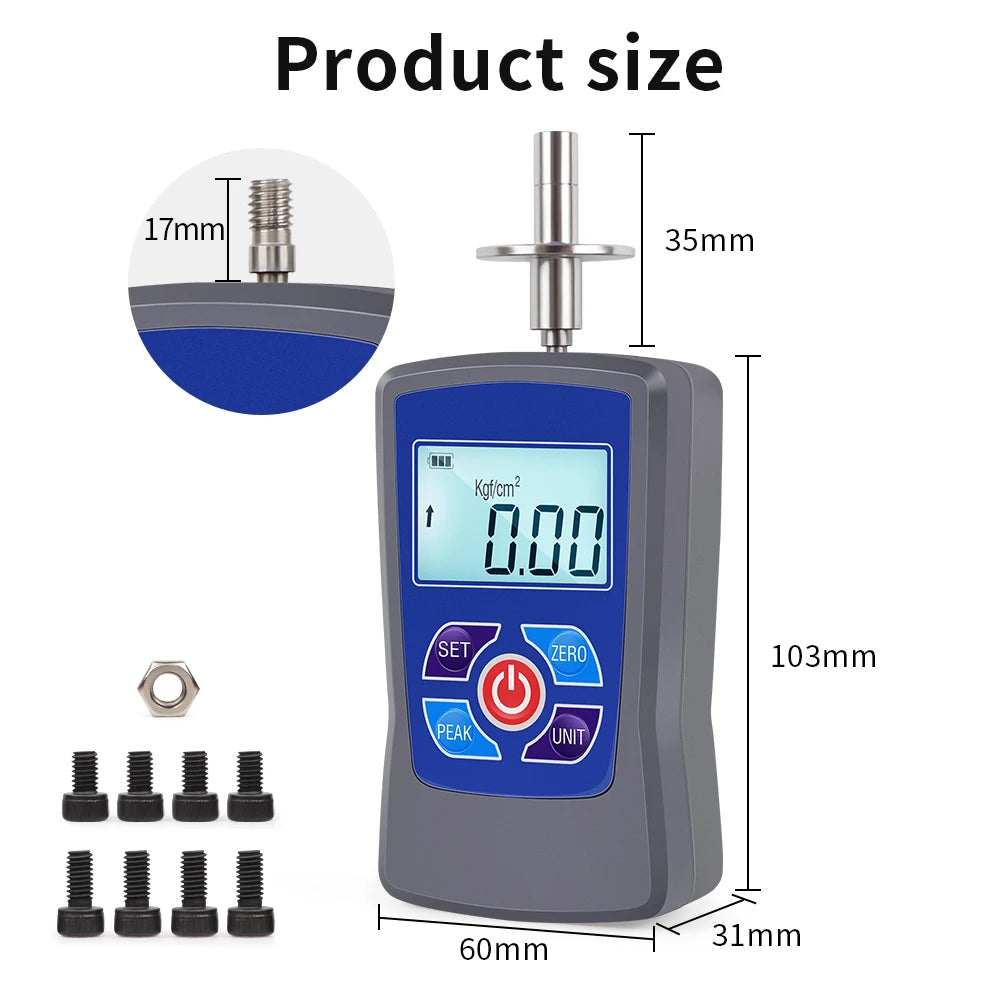 GY-M30/M15 Fruit Hardness Tester &ndash; Wide Range 0.2 to 30 Kgf
