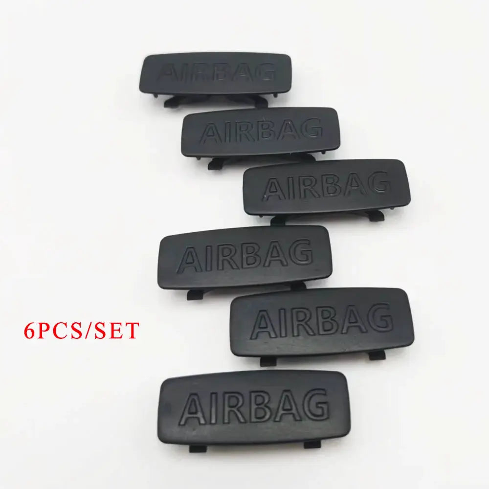 Airbag Emblem Pillar Trim Cap for VW Passat Seat 1K8853437 by InterCyprus Trading Ltd