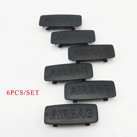 Airbag Emblem Pillar Trim Cap for VW Passat Seat 1K8853437 by InterCyprus Trading Ltd