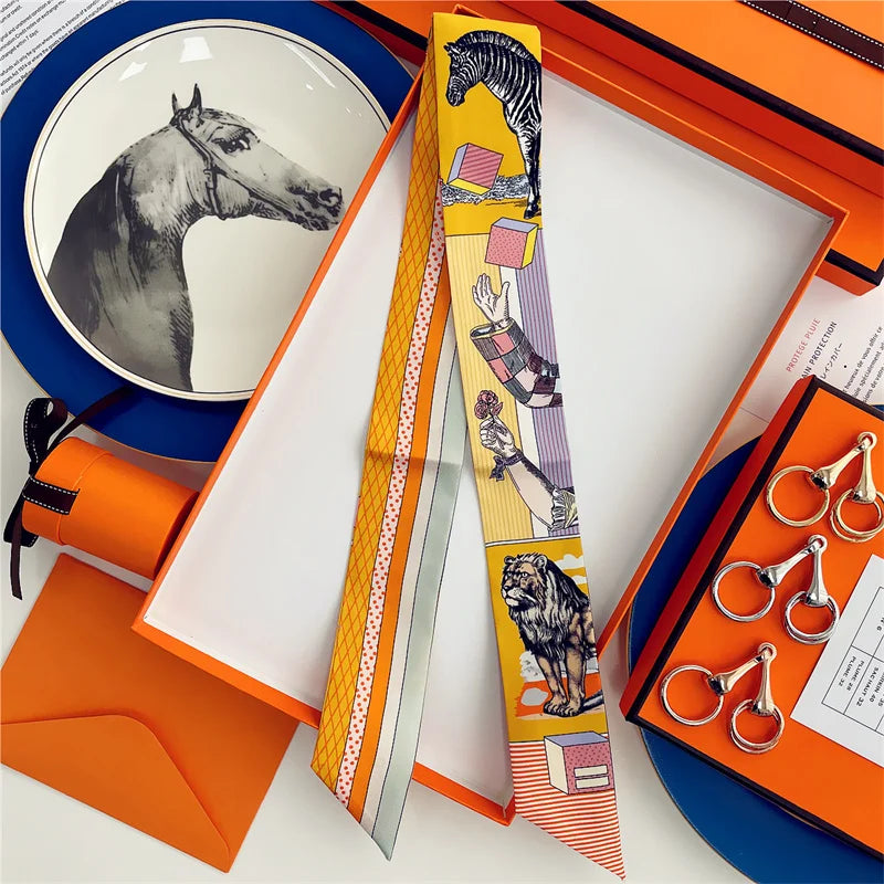 JTVOVOC Silk Scarf &ndash; Elegant Versatility for Any Outfit JZP025-03 / 5x85cm