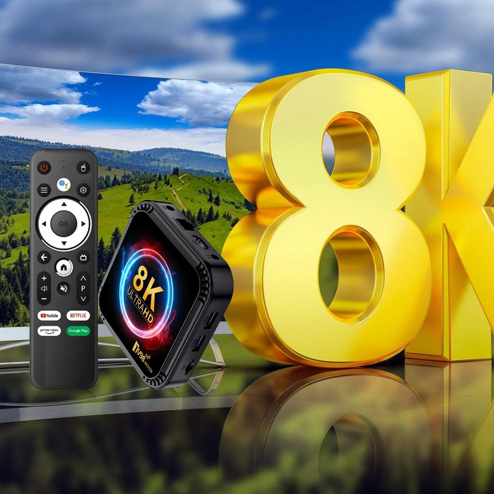 TV98 RK3528 TV Box &ndash; Ultra HD 8K Android 13 Quad Core