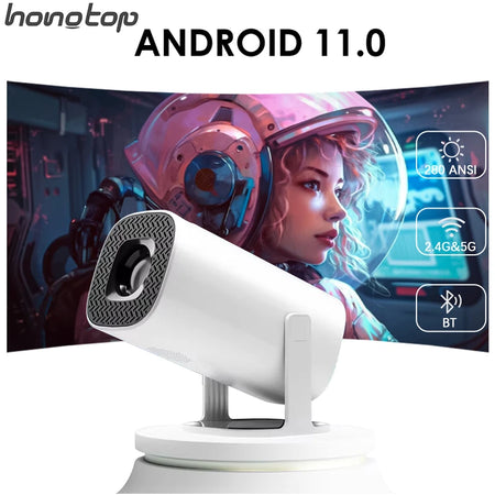 P30 Android 11 Projector &ndash; 4K 1080P WiFi BT5.0 Portable