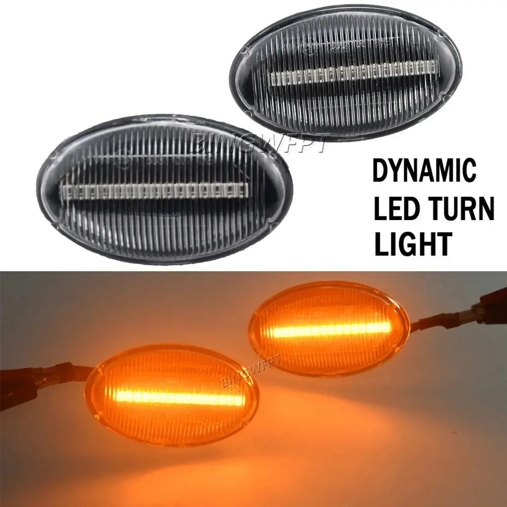 Car-styling Turn Signal Light For Mercedes-Benz Smart W450 W452 A-Class W168 Vito W639 W447 Citan W415 Dynamic Side Marker Lamp by InterCyprus Trading Ltd