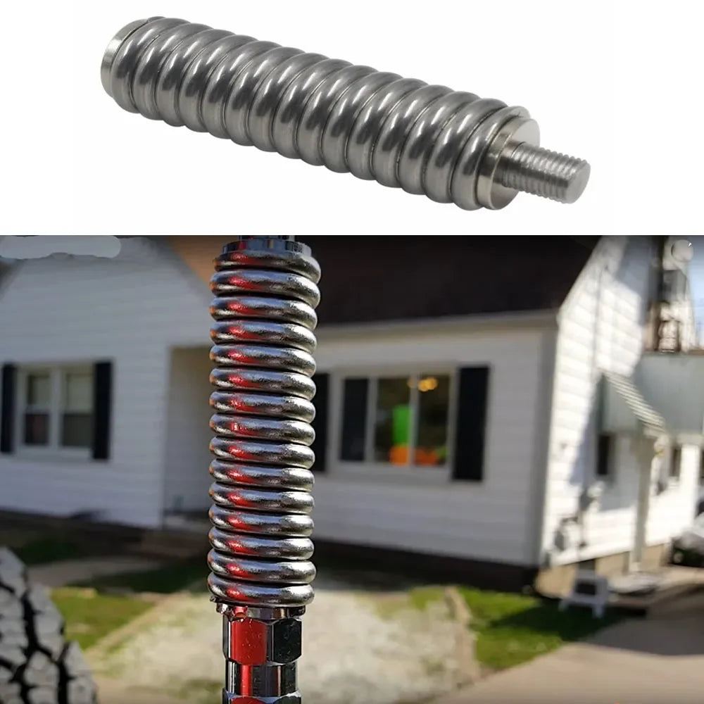 6 Inch Radio Spring Firestik SS-3H Replacement CB Radio Stainless Steel Antenna Spring ...
