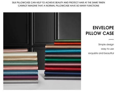 Mulberry Silk Charmeuse Pillowcase &ndash; Luxurious Comfort for Hair and Skin