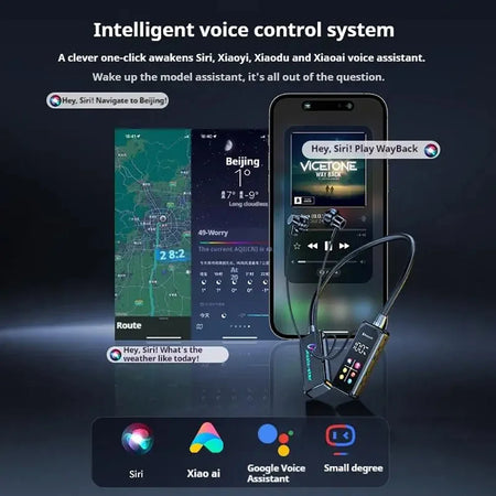 Bluetooth 5.4 Earphones With HD Screen &ndash; Noise Reduction