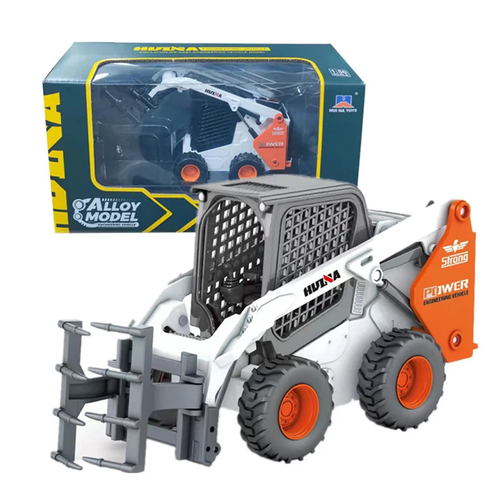 Huina 1:50 Alloy Truck Model &ndash; Realistic Engineering Vehicle for Kids