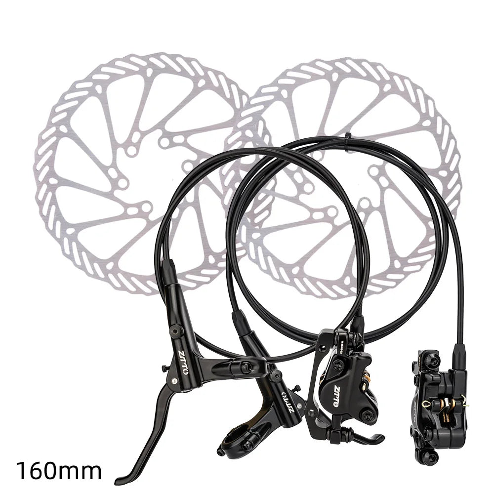 ZTTO G55 MTB Hydraulic Disc Brake &ndash; Lightweight Calipers G55B 160mm Rotor set