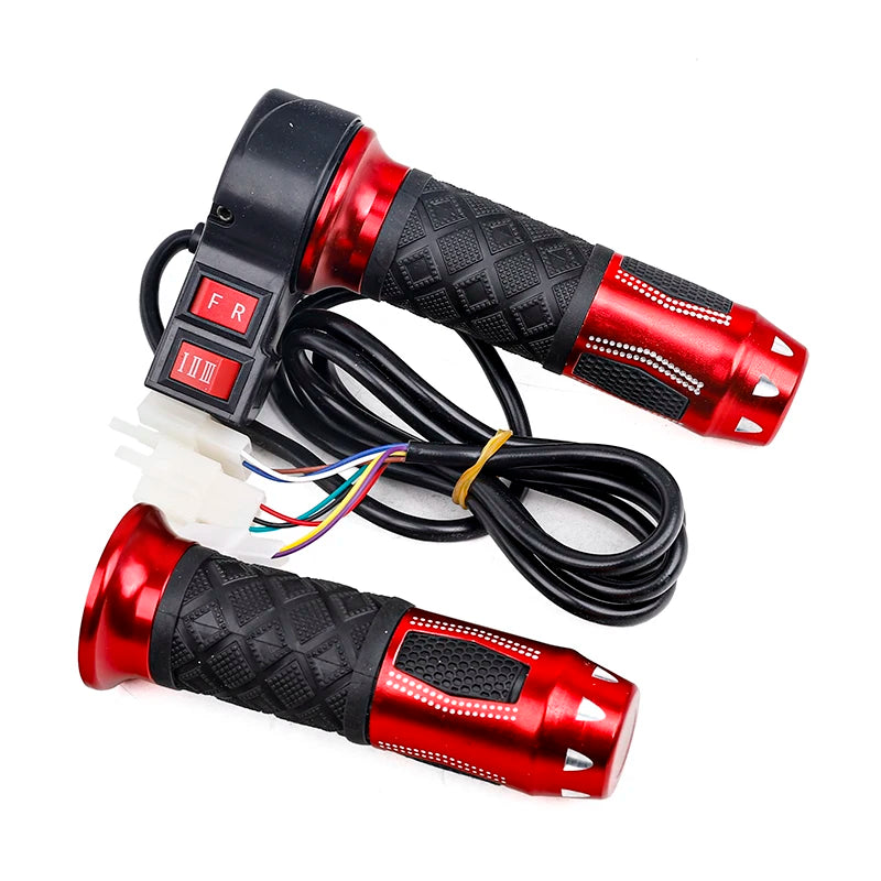 Electric Bicycle Throttle Handle &ndash; Durable Aluminum Alloy Design C 1Set