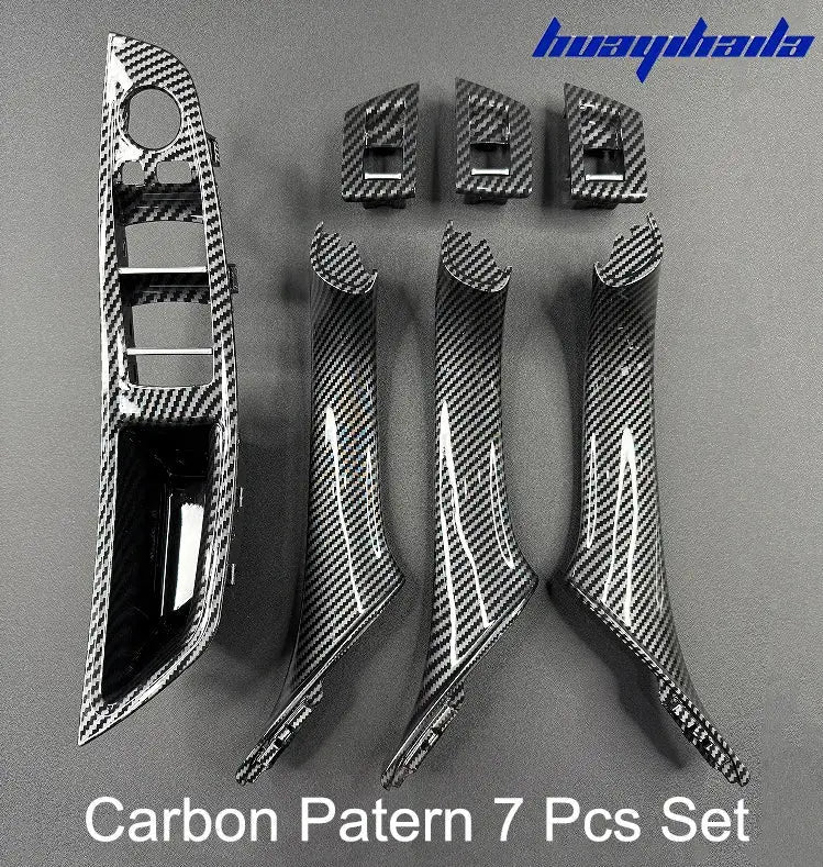 ABS Replacement F10 F11 Interior Front Door Pull Handle Set For BMW 5 Series F10 F11 F18 520i 523i 525i 528i 535i by InterCyprus Trading Ltd