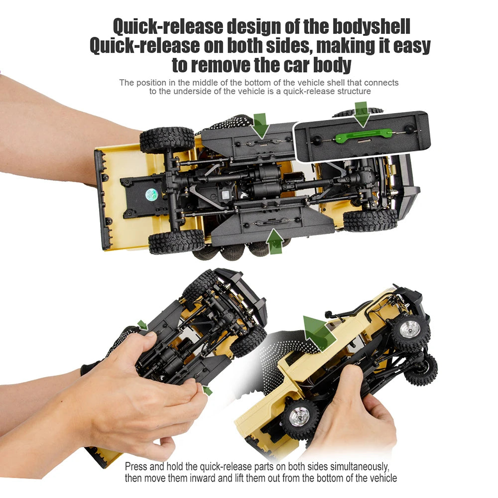 UCX1801PRO RC Car &ndash; Brushless 2.4GHz 4WD Off Road Cruiser