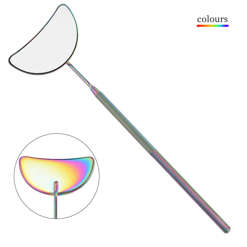 Myaokue-up Semicircle Eyelash Extension Checking Mirror MULTI