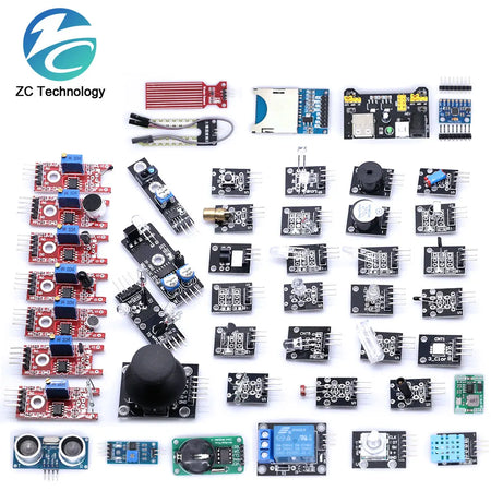 Arduino 45 in 1 Sensors Modules Starter Kit &ndash; Superior Versatility for UNO R3 and MEGA2560