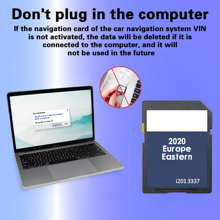 RNS310 East Europa OST 16GB SD Card &ndash; East Europa Map