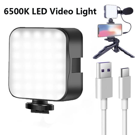 Mini Rechargeable LED Video Light