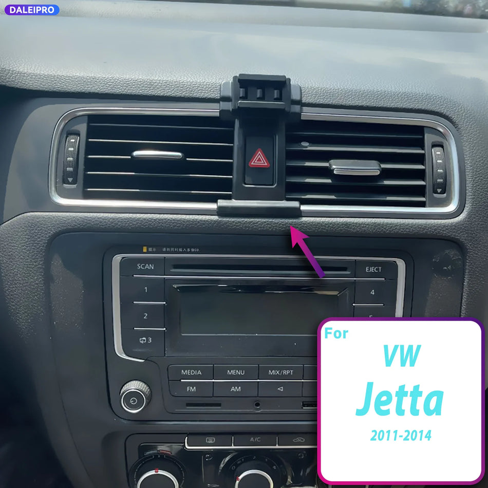Държач за телефон в кола с 66W зареждане за VW Jetta MK6 2011-2014