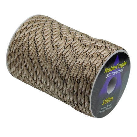 Military 550 Paracord Rope 100M 50M 31M 7 Strand 4mm Parachute Cord Outdoor Camping Survival Gear DIY Bracelet Tent Line