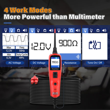Autel PowerScan PS100 - Comprehensive OBD2 Diagnostics