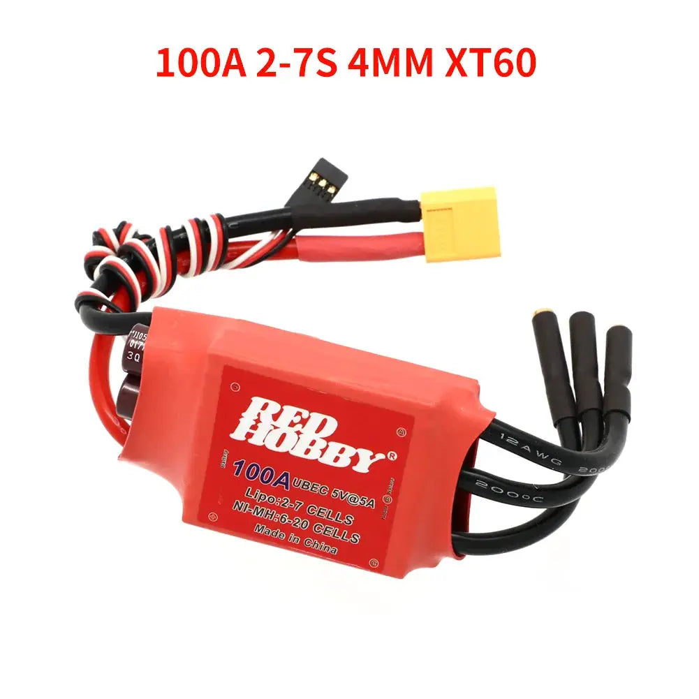 RedHobby 30A 40A 50A 80A 100A 120A 200A Brushless ESC Electronic Speed Controller 5V/2A 5V/5A BEC for FPV Multicopter Airplane by InterCyprus Trading Ltd