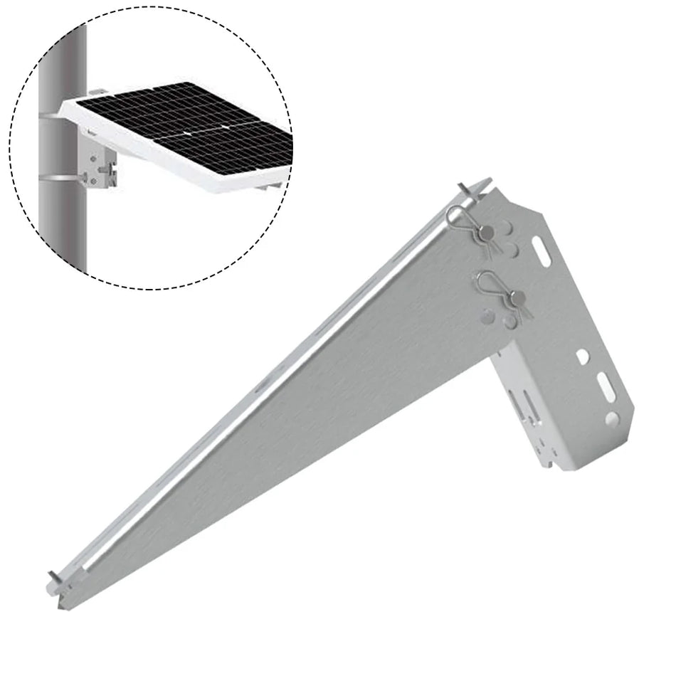 PV Bracket Pole Mount 30 Degree Solar Panel Fully Adjustable
