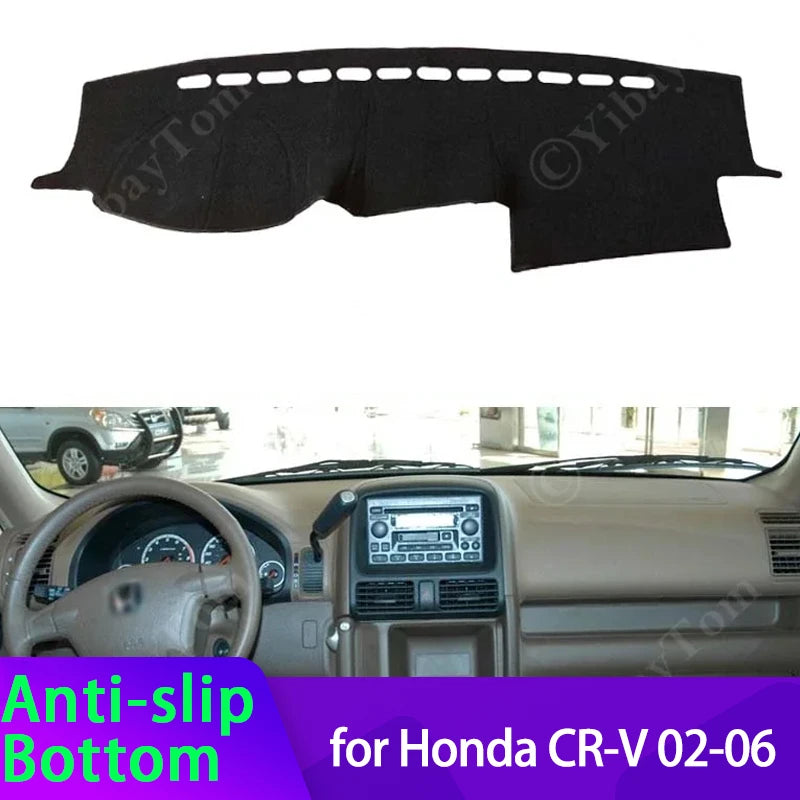 Housse de tableau de bord antidérapante pour Honda CR-V RD4 RD9 2002 2003 2004 2005 2006