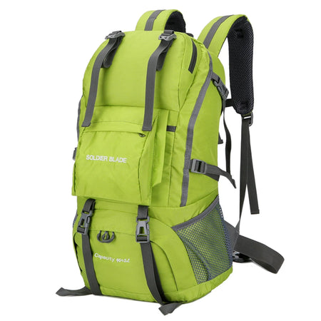 45L Hiking Backpack &ndash; Waterproof Mountaineering Pack Green