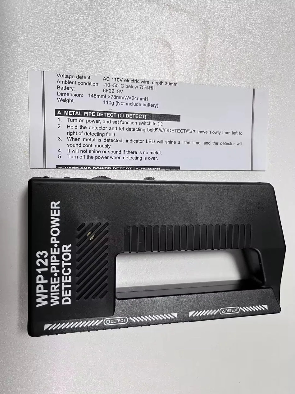 WPP123 Wall Scanner - High Sensitivity Metal Detection Default Title