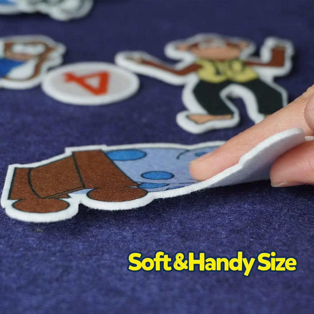 Montessori Animal Felt Board &ndash; 4-in-1 Travel Story Kit