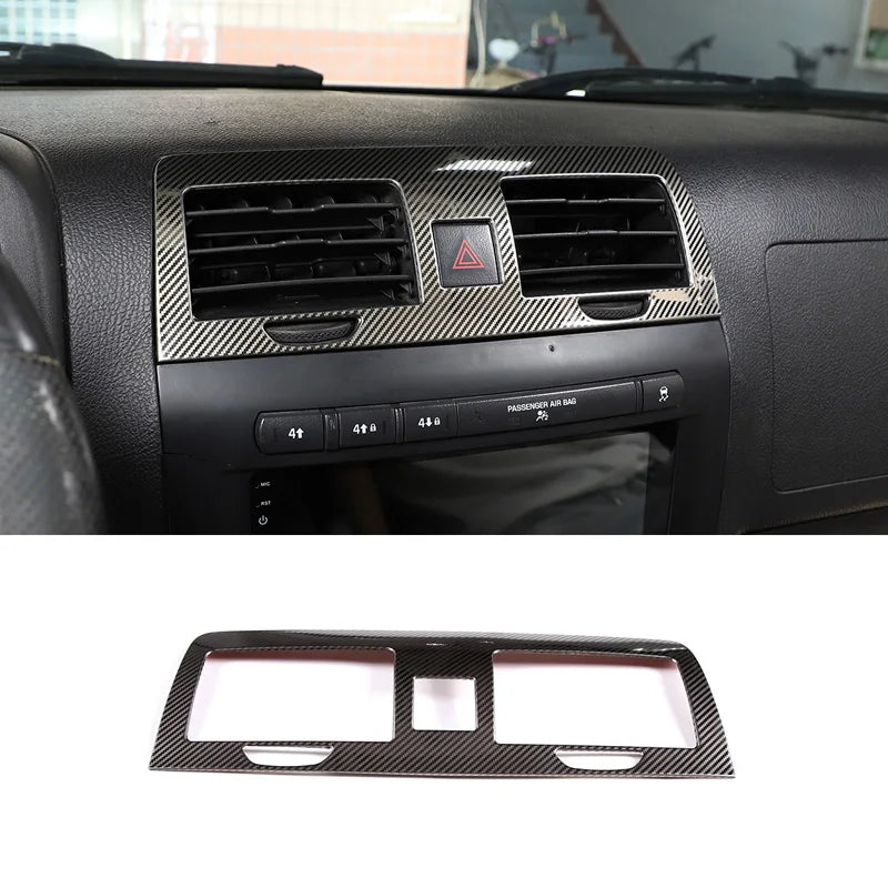 Наклейка-рамка воздуховода из углеродного волокна для Hummer H3