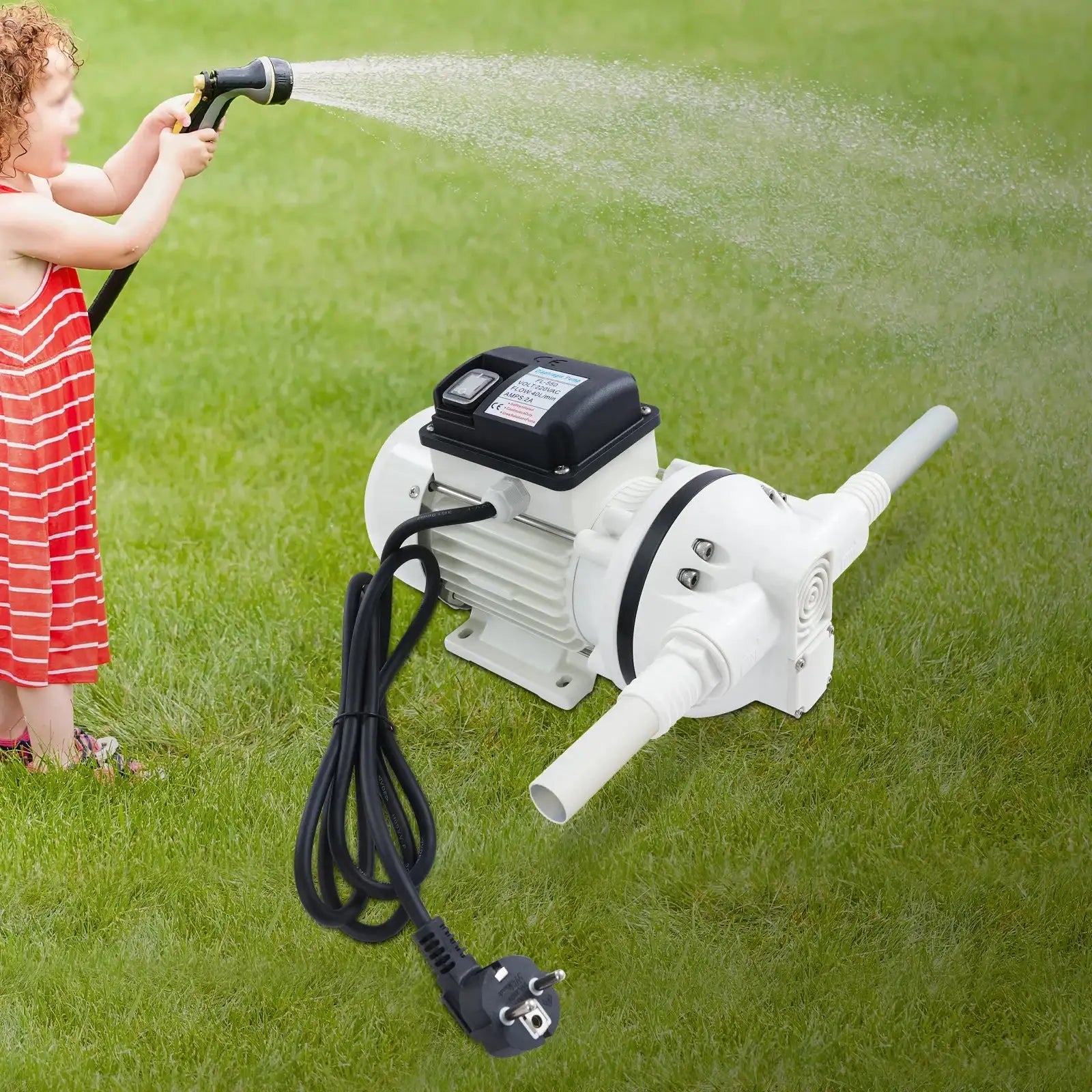 330W Electric Diaphragm Pump &ndash; High Flow 8.8GPM 220V