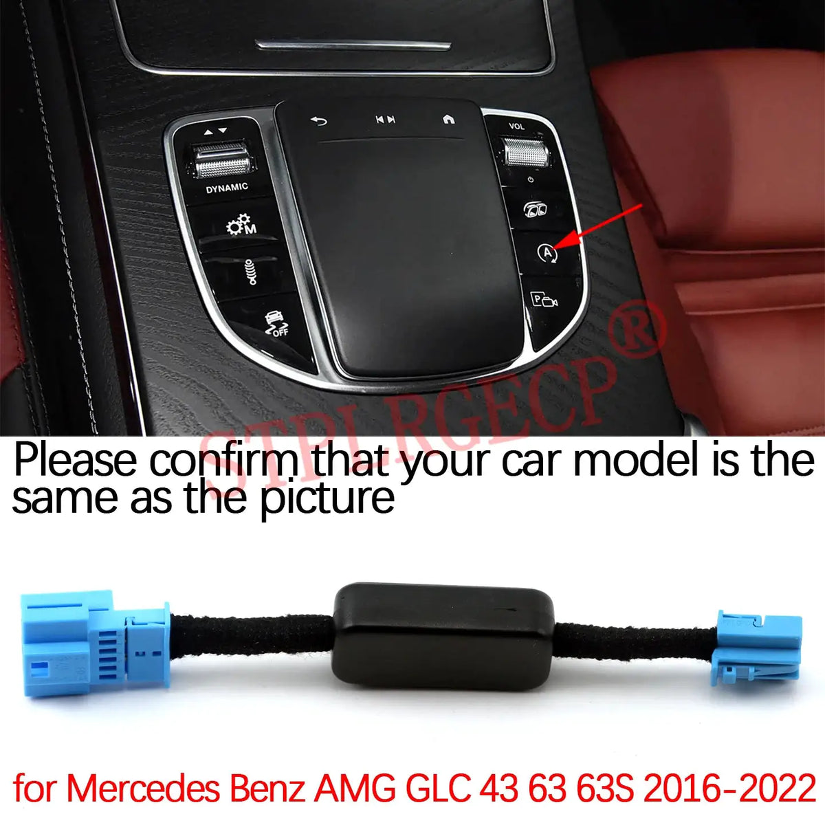 Automatic Stop Start Engine System Off Cable Plug and Play Eliminator for Mercedes Benz X253 W213 W447 W205 W222 AMG 43 63 by InterCyprus Trading Ltd