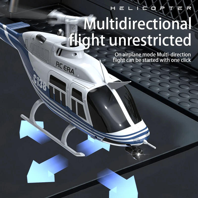 C138 RC Helicopter &ndash; Altitude Hold App Controlled Flight