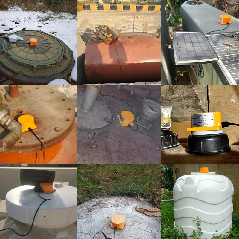 Moray ME201RSP Wireless Ultrasonic Solar Level Monitor with Tuya App