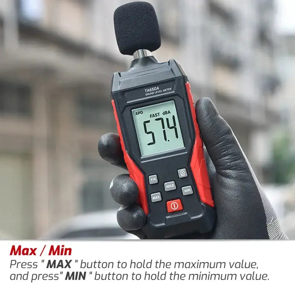 TA650A Digital Sound Level Meter 30-130 dB Portable