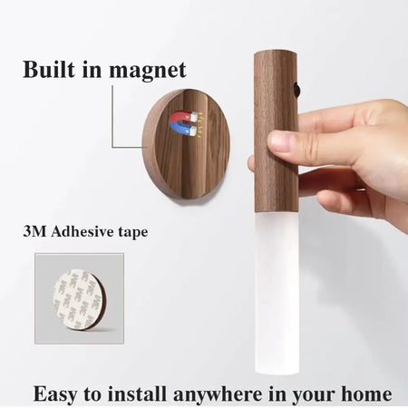 2025 NEW USB LED Magnetic Wall Lamp - Motion Sensor