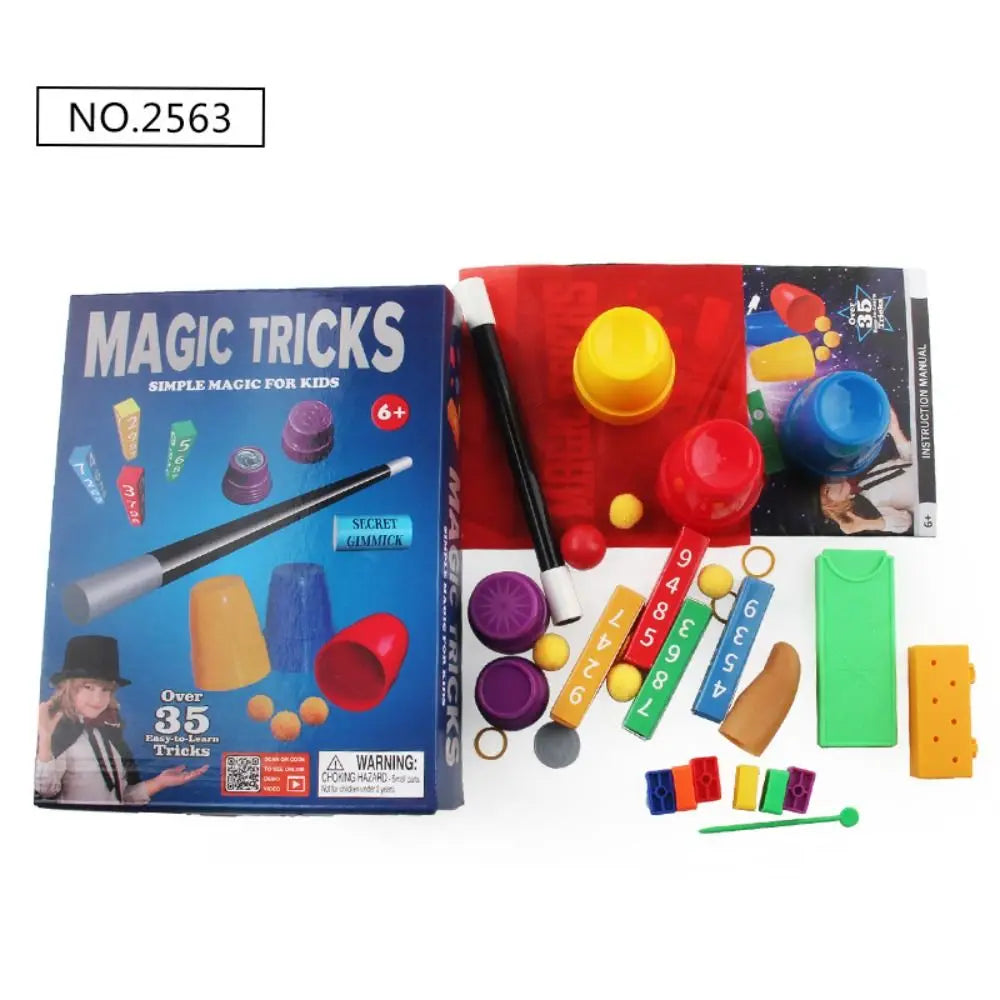Puzzle Simple Magic Prop Kit &ndash; Beginner Tricks Manual 1 set