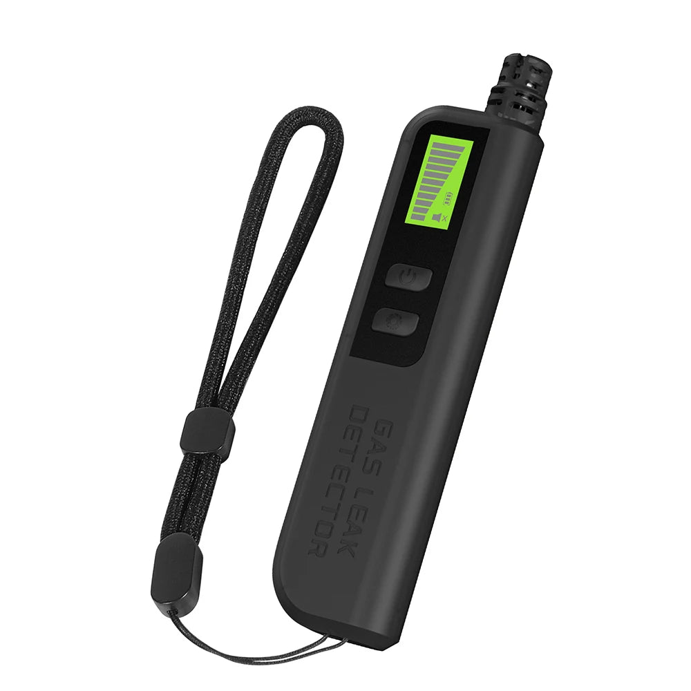 Combustible Gas Leak Detector 50-1000 PPM &ndash; High Precision Black