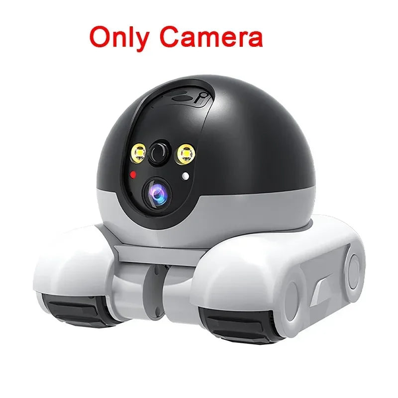 1080P HD WIFI Robot Camera Dual Lens PTZ &ndash; Auto Tracking No Card / US Plug