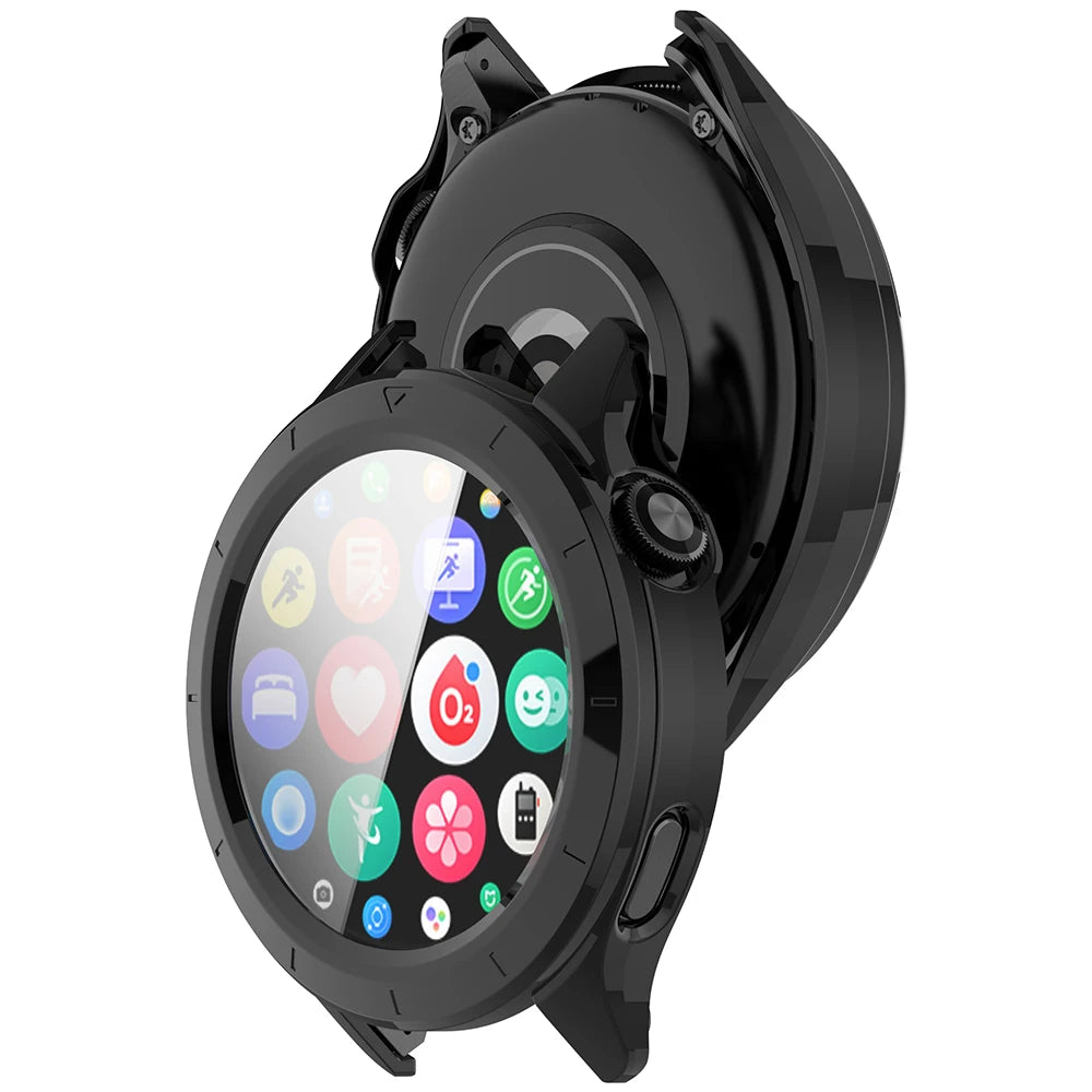 Soft Protective PC Case for Xiaomi Watch S4 &amp; S4 eSIM black / Xiaomi watch S4 eSIM