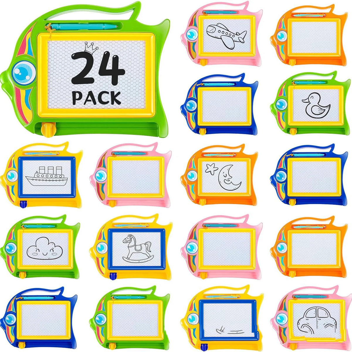 Cartoon Magnetic Drawing Board &ndash; Early Education Puzzle Toy