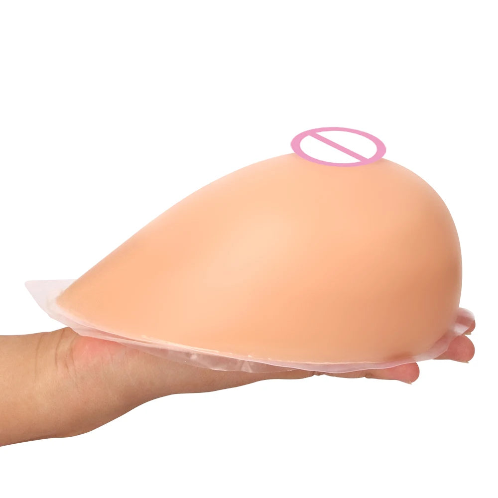 Self Adhesive Silicone Breast Forms &ndash; Realistic Chest Look