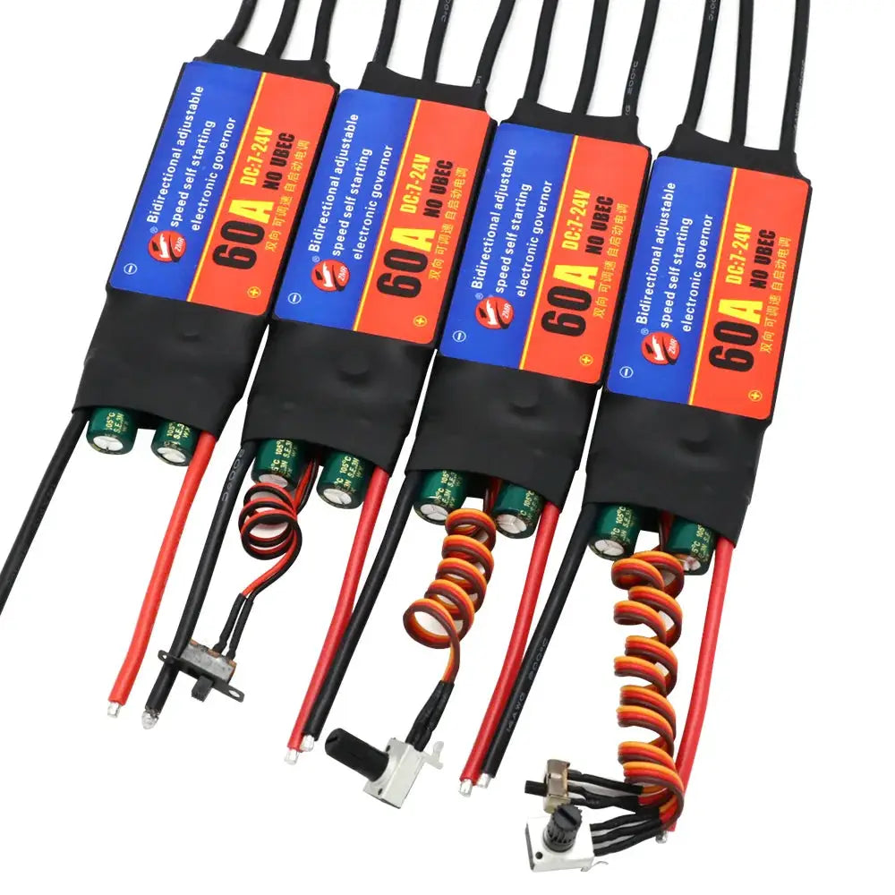 ZMR 2-6S 30A 60A ESC Bidirectional Self Starting Brushless Electric Regulation Speed Controller ESC for DIY Tools by InterCyprus Trading Ltd