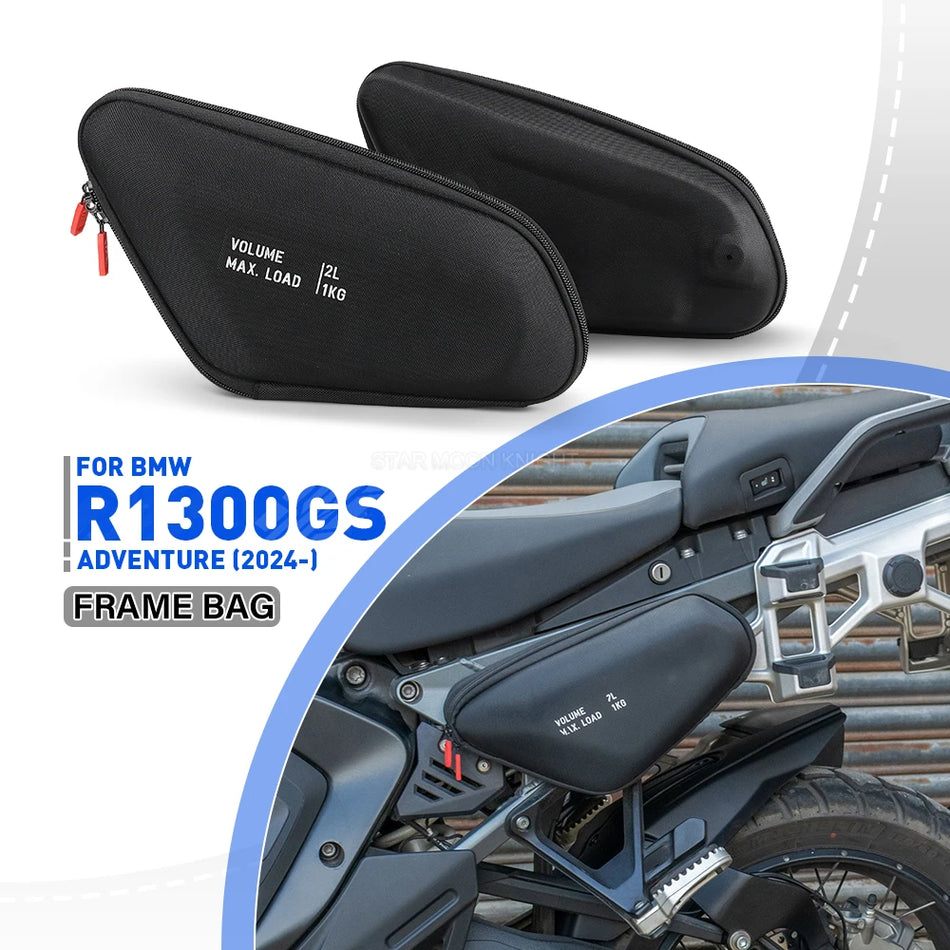 Τσάντα Πλαισίου Πλευράς BMW R1300GS Adventure με Αδιάβροχο Αποθηκευτικό Χώρο από Νάιλον, Αδιάβροχη σε Πάπιες, 2024-2025