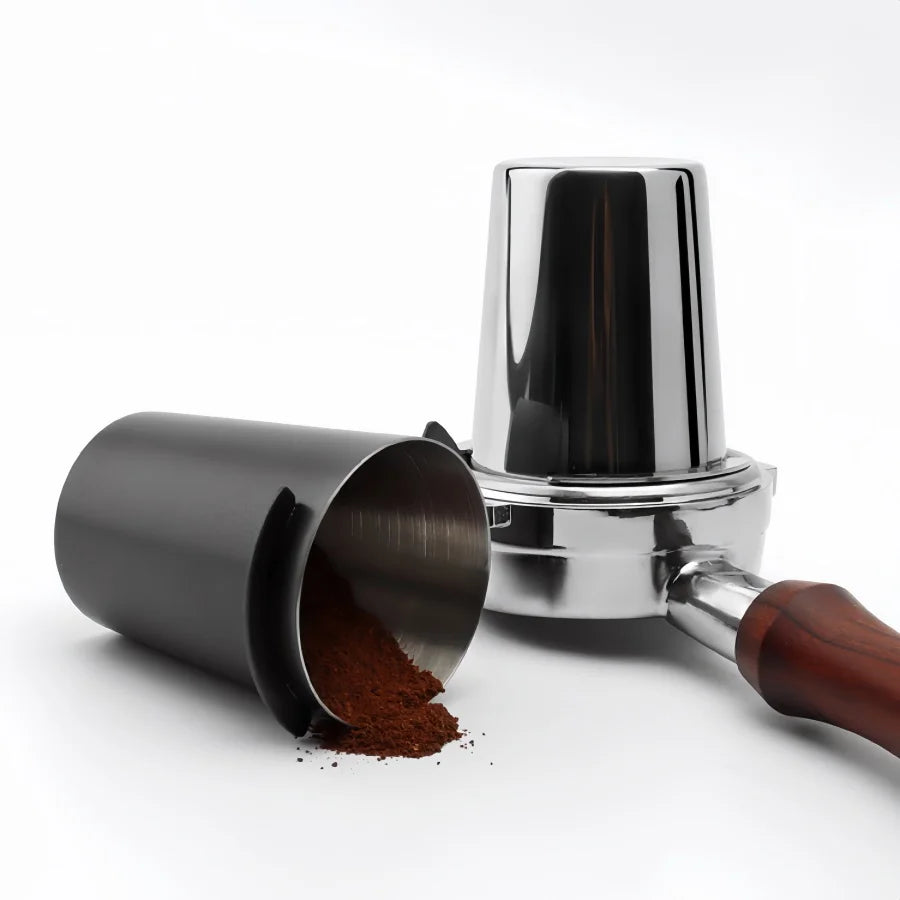 304 Stainless Steel Coffee Powder Cup &ndash; Durable Espresso Machine Accessory