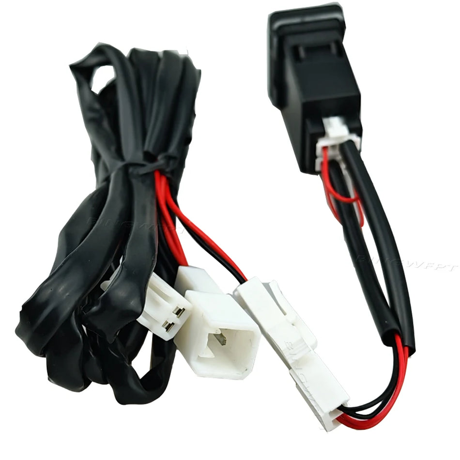 Încărcător auto Dual USB QC3.0 pentru priza de interfață Toyota