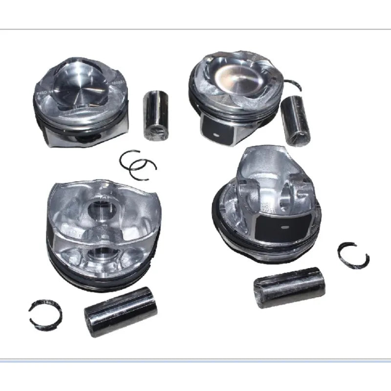 Ford 1.5L Mondeo Kuga Focus Benzinli Motorlar için 4 Parça Piston Seti, Yenileme Yedek Parça